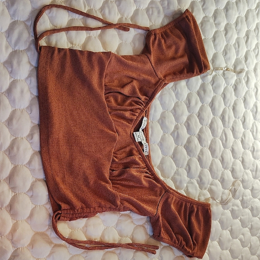 HYFVE Copper Textured Top
